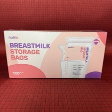 Nuliie Breast milk Storage Bags 120 Count CM-001 8oz/250ml