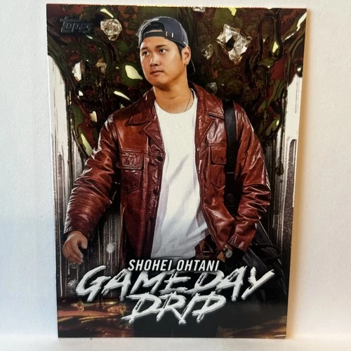 Topps Shohei Ohtani Game Day Drip Insert Baseball Sports Trading Card