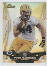 2014 Topps Finest Gold Refractor 26/75 Jared Abbrederis #105 0f8