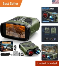 Advanced 48MP Night Vision Binoculars with Type-C Fast Charging & 32GB Storage