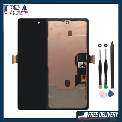 For Google Pixel 6a 5G 6.1 OLED LCD Touch Screen Digitizer Display + Bracket