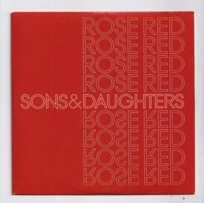 (LI800) Sons & Daughters, Rose Red - 2011 DJ CD