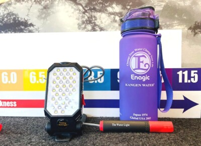 #ad TESTER WATER PH KANGEN ALKALINE ELECTROLYTE LIGHT USB 38 LED On sale $79.00