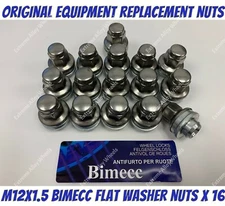 Alloy Wheel Nuts original replacements M12x1.5 Jaguar E F I S X Type Pace XE XF 