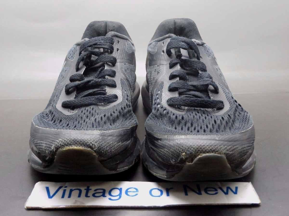 Nike Air Max 2014 Black/Reflect Silver-Anthracite-Dark Grey Size Mens 10 Name: Nike Air Max Plus “Black/Metallic Silver”Colorway  main image 4