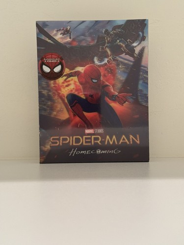 Spider-Man: Homecoming Blufans exklusives doppelt linsenförmiges Steelbook 4K UHD