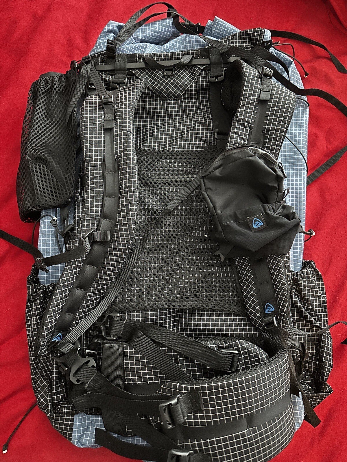 Zpacks Arc Haul Zip 64L Ultralight Backpack Slate Blue eBay