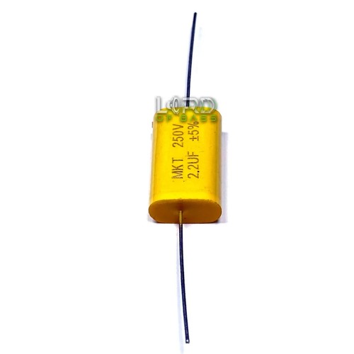 10pcs 2.2uF 250V Metallized Polyester Film Capacitor 5% Audio Crossover Tweeter - Picture 2 of 6