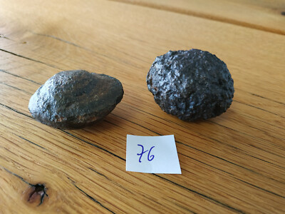 Moqui Marbles -Lebende Steine - wunderschönes  XL Paar - aus Utah/USA- Nr. 76