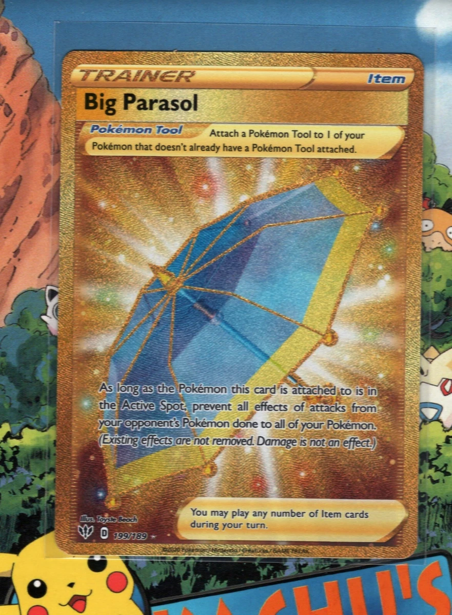 big parasol pokemon card price Big Parasol 199/189 Swsh03: Darkness Ablaze for sale
