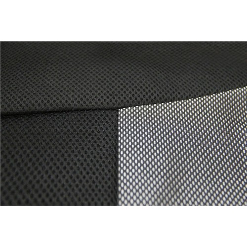 SINGLE ROW CUSTOM SILVER MESH SEAT COVER FOR TOYOTA COROLLA 86-87 - Picture 5 of 9