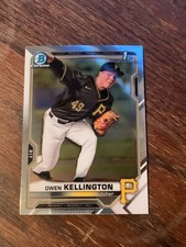 2021 Bowman Draft Owen Kellington 1st Base Chrome #BDC-120 Pittsburgh Pirates