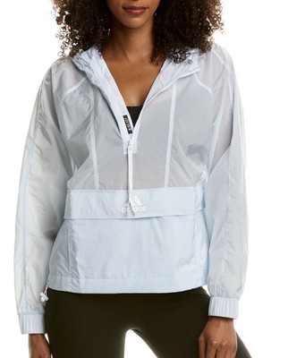 cropped adidas windbreaker