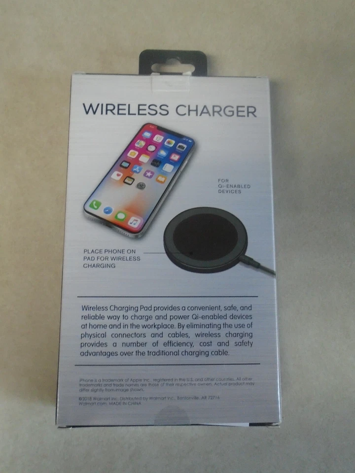 Wireless Smart Phone Charger For Qi-Enabled Devices M22E. Brand New - Image 2 of 3