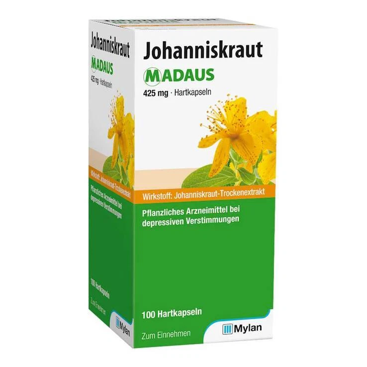 Johanniskraut Madaus 425 mg Hartkapseln · 100 St · PZN 15580233