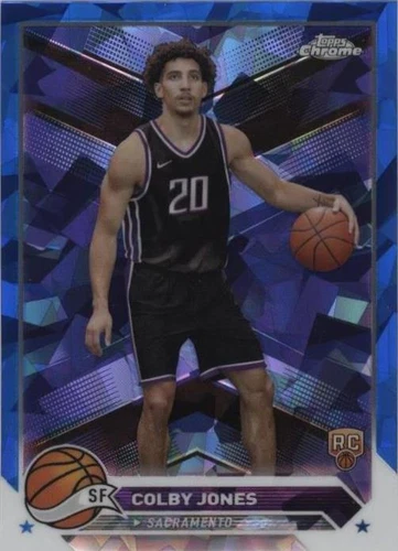 2023-24 Topps Chrome Sapphire Edition - Colby Jones #91