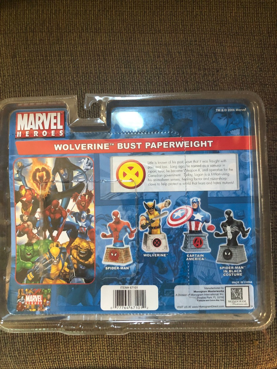 Marvel Heroes Wolverine Bust Paperweight | eBay