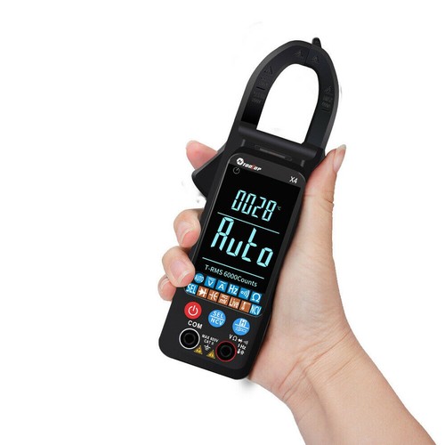 Digital Clamp Meter Color Large Screen Full Function AC Voltage Smart Multimeter - Picture 8 of 11
