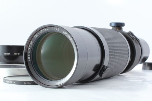 [Exc+5] Nikon Zoom-NIKKOR non-Ai 200-600mm f/9.5 lens w/hood From JAPAN - Afbeelding 1 van 8