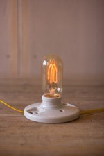 Capsule Edison Light Bulb Vintage-Style Decorative Bulb for Home  Decor White