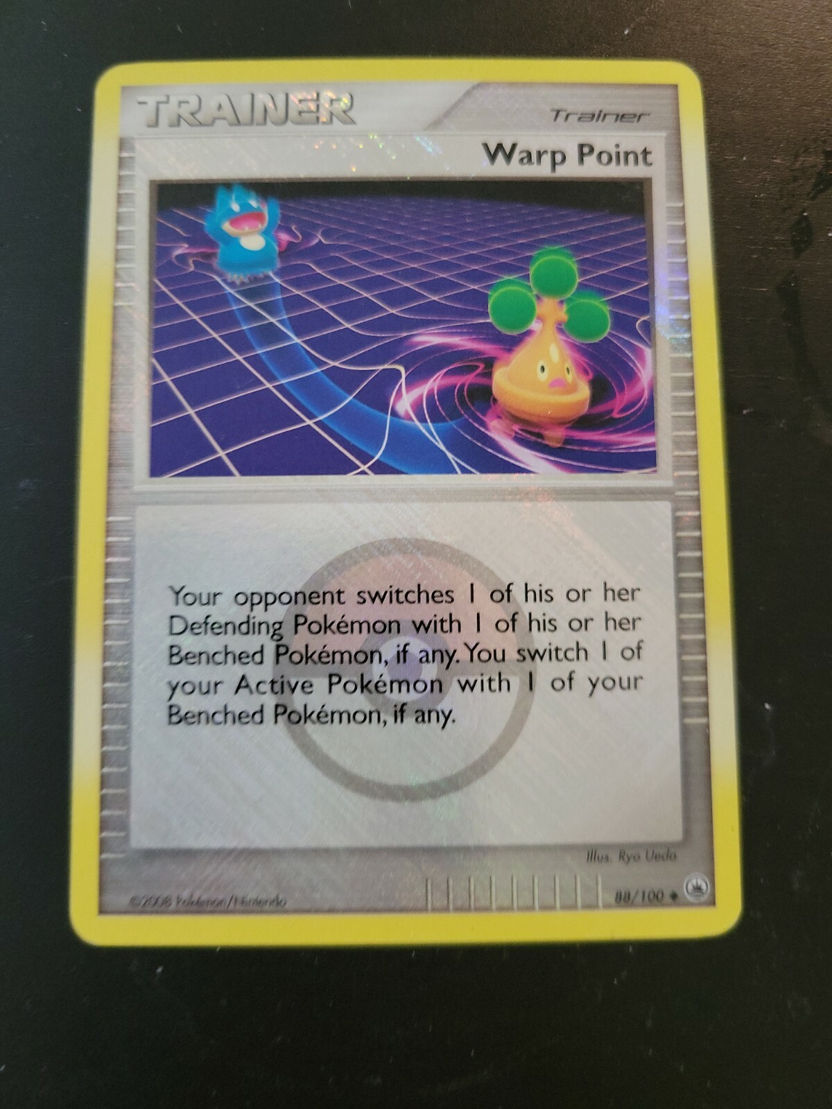 Pokemon TCG Card 2008 Majestic Dawn - Warp Point 88/100 Reverse Holo