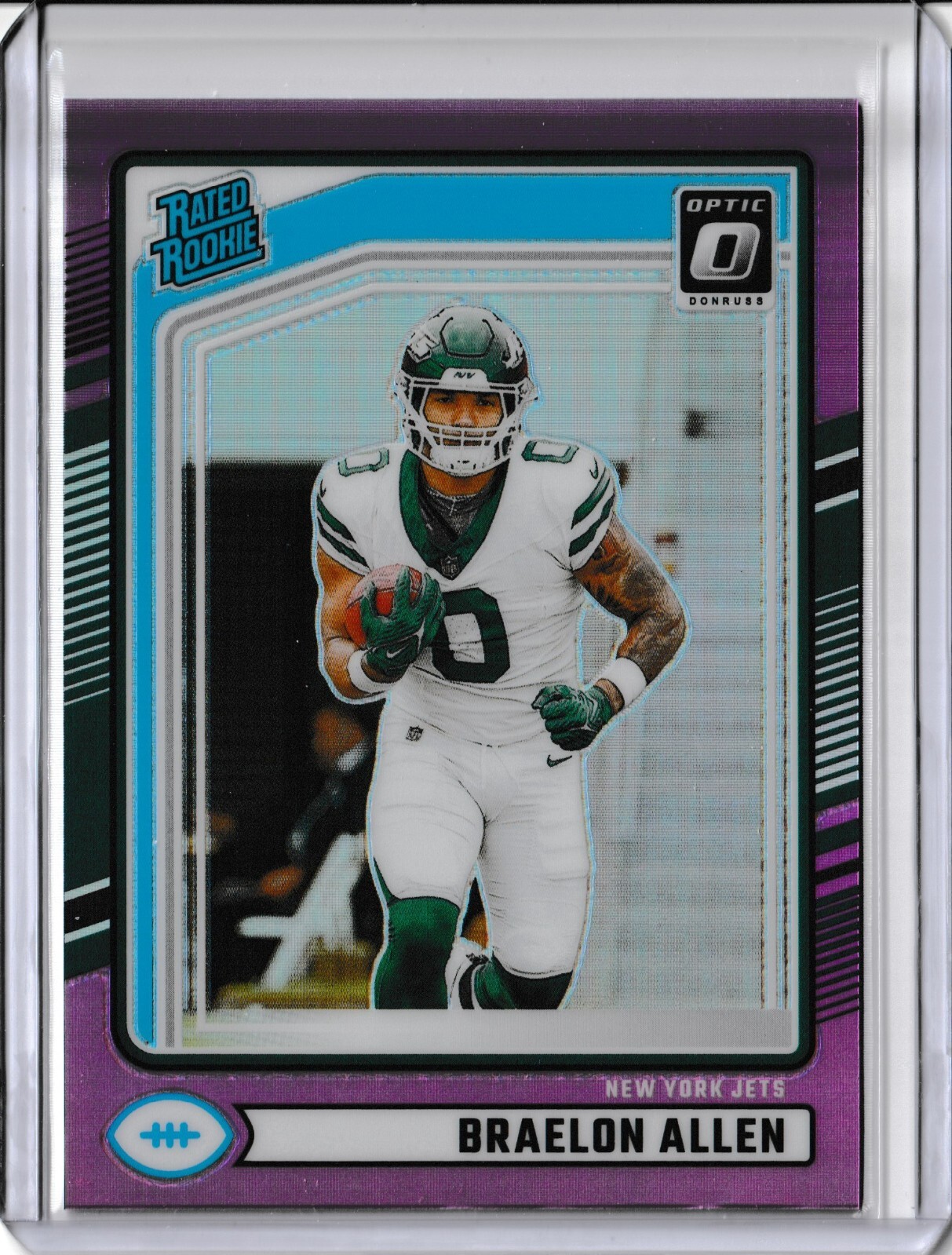2024 Panini Donruss - Braelon Allen Rated Rookie Optic Preview Pink Prizm #306