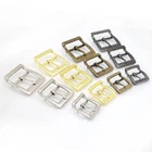 Center Bar Pin Buckle for Straps, Purses, Bags - Choose Size, Color & QTY (US)
