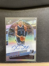 2020-21 Panini Donruss Basketball XAVIER TILLMAN AUTO Signature Series #SG-XTL