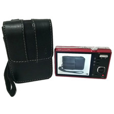 Kodak EasyShare Digital Camera M381 Red 12MP 5X Optical Battery Case Working