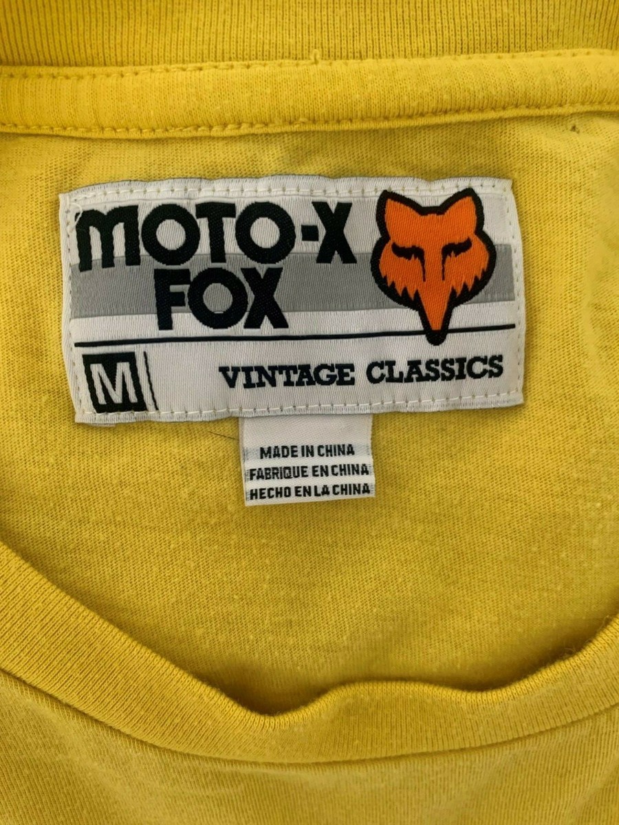 Fox Vintage Jersey Classic Moto-X Motocross Long Sleeve