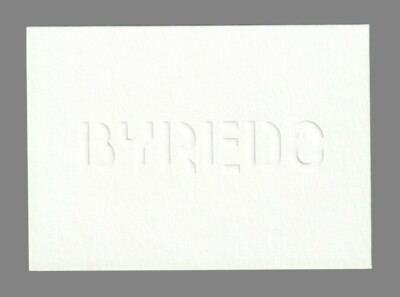 Carte publicitaire - advertising  card - Byredo 