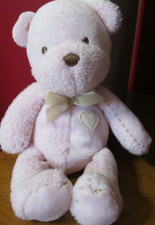 Plush pink Teddy Bear 10"