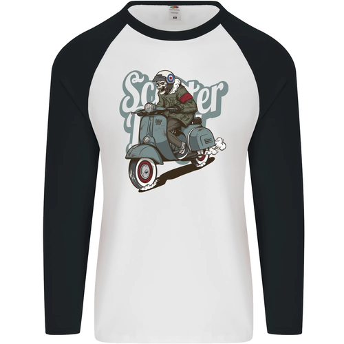 Biker T-Shirt Uomo Moto Bici Moto Teschio Chopper Due Ruote