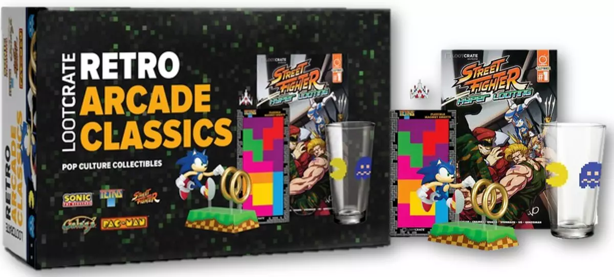 Loot Crate Retro Arcade Classics