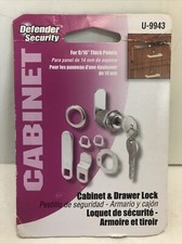 Defender Security Cabinet and Drawer Lock - 9/16" Panels - U-9943