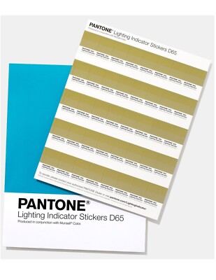 Pantone New 2023 LIGHTING INDICATOR STICKERS D50 Ref LNDS-1PK-D50