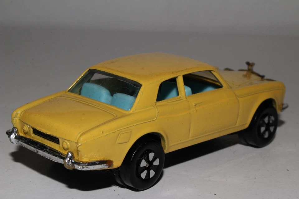 PLAYART DIECAST HONG KONG ROLLS ROYCE SILVER SHADOW, AMARILLO, EXCELENTE, ORIGINAL Foto 3 de 4