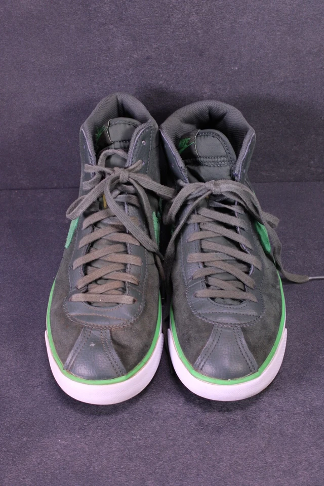 Nike Bruin Mid Unisex Sneaker Sportschuhe Gr. 42 khaki grün Leder Suede BS303 - Bild 4 von 4