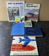 Collection of Vintage Air Cadet/ RAF Enthusiast Books & Magazines  - See Picture