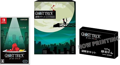 Ghost Trick Phantom Detective MYSTERY SOLVING BOX Limited Nintendo