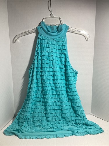 Chemisier Cato Bleu Saphir - Taille L - Sans Manches - Occasion Très Bon état