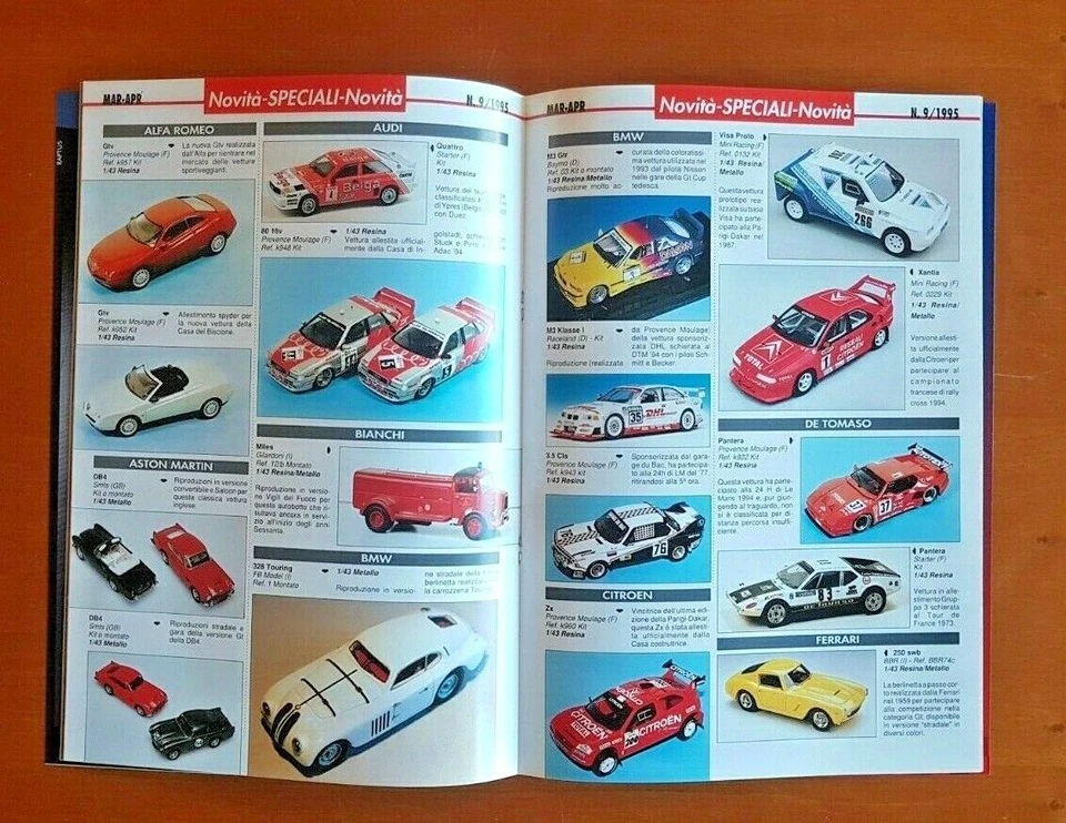MODELLI AUTO ANNO 1995 N° 9 - NORIMBERGA '95 - BUGATTI EB 112 - FORD MONDEO 16v - Immagine 4 di 4