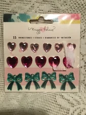 Maggie Holmes Crate Paper Chasing Dreams Rhinestones Embellishments New crafts