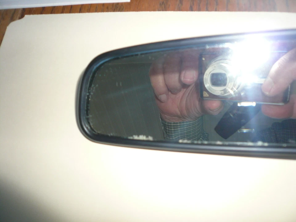 Espejo retrovisor día noche Chevrolet Nova Camaro 1966 1970 10" GM # 3633013 NUEVO DE STOCK Foto 4 de 4