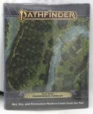 Pathfinder Flip-Mat PZO30118 Enormous Forest (30" x 46") Terrain Map Woods River
