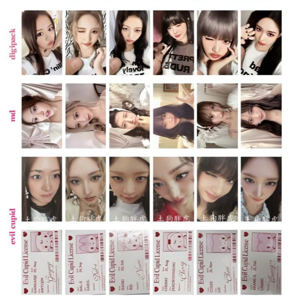 IVE - IVE SECRET Official Original book/DigiPack /Cupid /MD