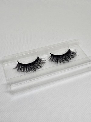 3D Super Volume Lashes Wimpern extra lang schwarz ca. 1,3cm bunt Glitzer  neu 