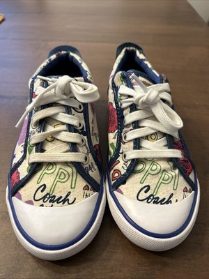 Coach Poppy Sneakers Women s Size 6B