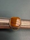 Turkish  Agate Stone Solid FILLIGREE  925 Sterling Silver Ring SZ 9.75 8.3G — photo 10