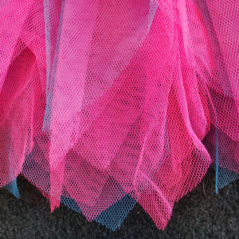 Tutu Tulle Mini Skirt  Women's  Pink & Blue  S/M  Festival  Costume  Halloween - Image 2 of 2